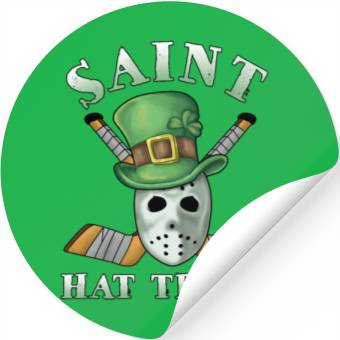 Discover Hat Tricks Hockey Stickers