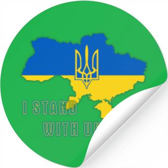 Discover I Stand With Ukraine Stickers