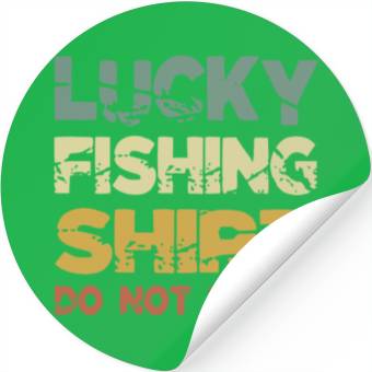 Discover Lucky Fishing Stickers