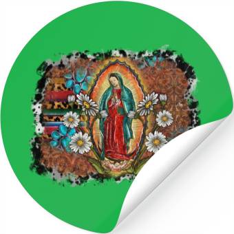 Discover Virgin Mary Stickers