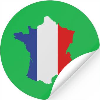 Discover France Stickers
