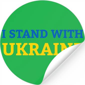 Discover "I stand with Ukraine" Support & Solidarity Stickers