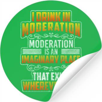 Discover Alcohol Partying Vodka Disco Stickers