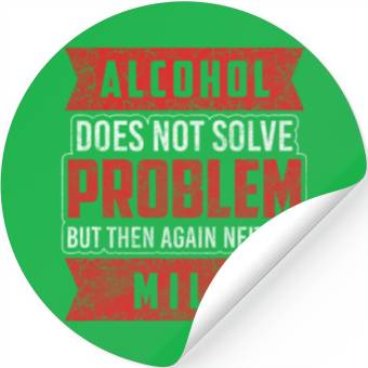Discover Alcohol Drunk Vodka Bachelor Stickers