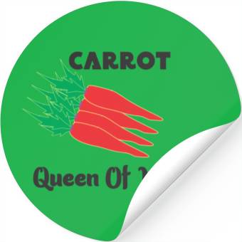 Discover carrot vegetable Stickers