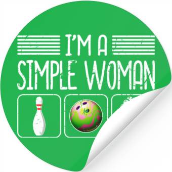 Discover Beer Pin Bowling Stickers