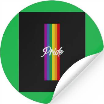 Discover Pride rainbow LGBT Stickers
