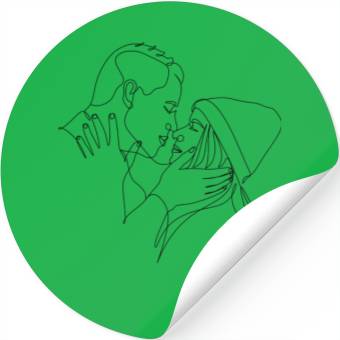 Discover Couple One Line Stickers