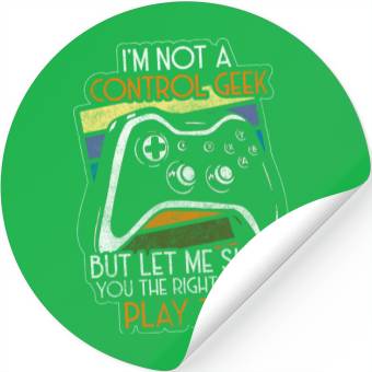 Discover Computers Video Game Convention Stickers