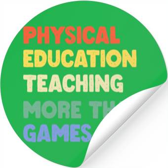 Discover Physical Education Phys Ed Teacher Stickers