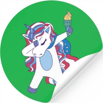 Discover Funny Unicorn Stickers