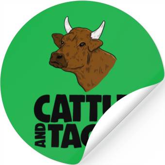Discover Cattle And Tacos Stickers
