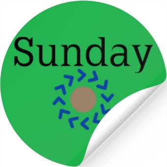 Discover Sunday Stickers