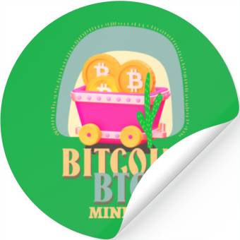 Discover BITCOIN mining Stickers