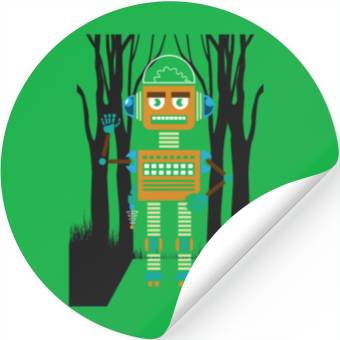 Discover Robot Army Robotics Engineer Gift Stickers