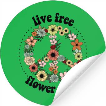 Discover Vintage Wildflowers Sublimation Stickers