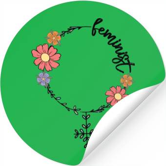 Discover Feminist sublimation Stickers