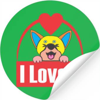 Discover i love you Stickers