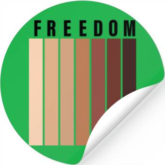 Discover juneteenth-2022 freedom Stickers