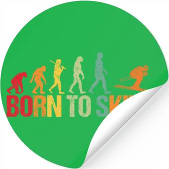 Discover Evolution of Skiing Stickers