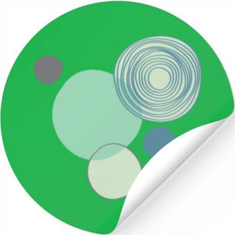 Discover Circle Stickers