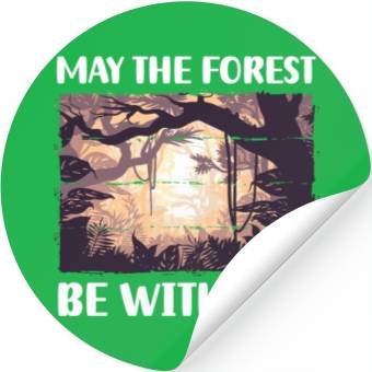 Discover Forest Recreation Deer Wilderness Stickers