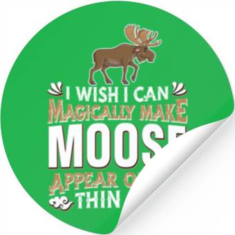 Discover Moose Elk Hunting Stickers