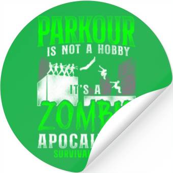 Discover Parkour Free Running Traceur Stickers