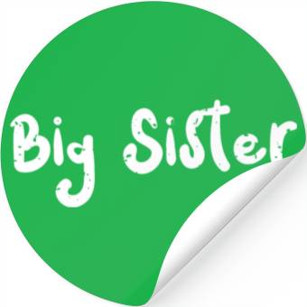 Discover Big Sister - Sister Stickers