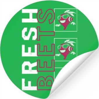 Discover Beets Vegetable Stickers, Fresh Beets Wearing