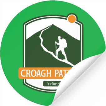 Discover Croagh Patrick – Ireland Stickers