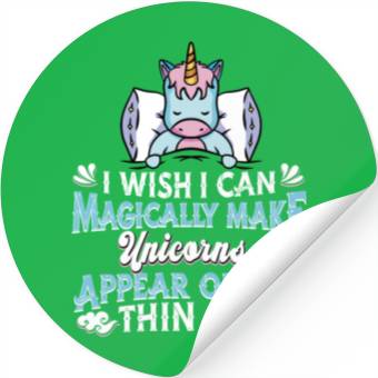 Discover Unicorn Rainbow Stickers