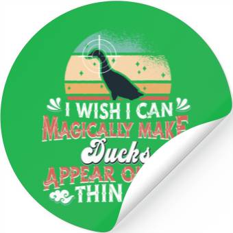 Discover Duck Hunting Stickers