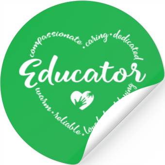 Discover Educator, Teacher appreciation Stickers