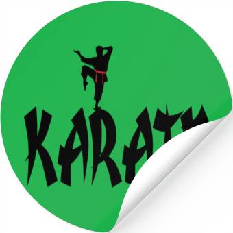 Discover karate Stickers