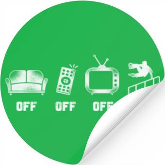 Discover Parkour Free Running Traceur Stickers