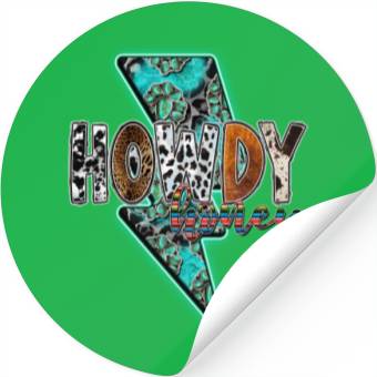 Discover Howdy Hooney Stickers