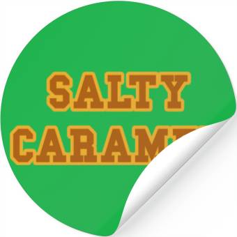 Discover Salty Caramel Stickers