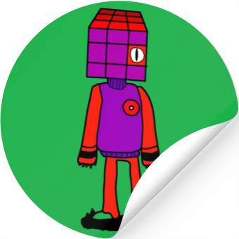 Discover the magic cube Stickers