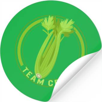 Discover Celery Vegetable Stickers, Team Celery Stickers,