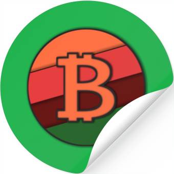 Discover Bitcoin Logo, Btc logo Stickers