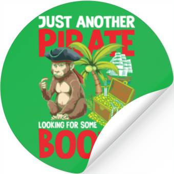 Discover Just Another Pirate Looking For Some Booty Stickers