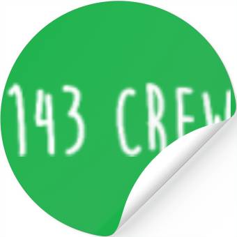 Discover 143 crew Stickers