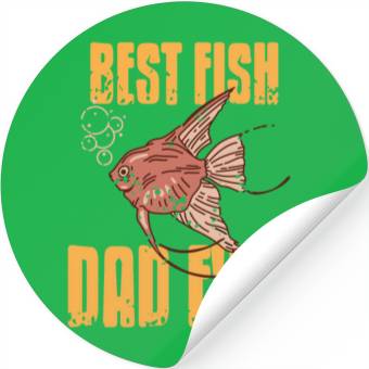 Discover Best Fish Dad ever Stickers