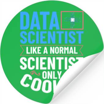 Discover Data Scientist Analyst Statistic Beginner Science Stickers