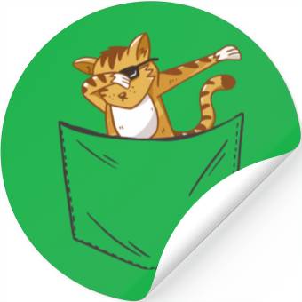 Discover Pocket Cat Stickers