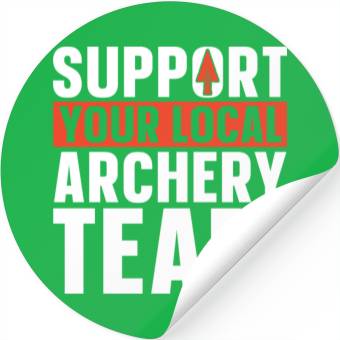 Discover Archery Archer Bowman Stickers