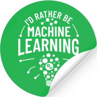 Discover Machine Learning Engineering Algorithm AI Beginner Stickers