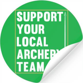 Discover Archery Archer Bowman Stickers