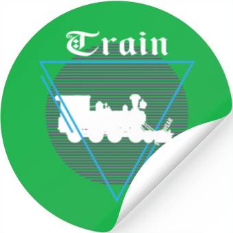 Discover Vintage Train Good Stickers